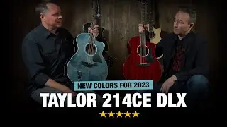 Taylor 214ce DLX &ndash; новые цвета и особенности 2023 года