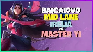 Baicaiovo Perfects Mid Lane Irelia Mechanics to Rank 2 on Chinese Super Server Engsub