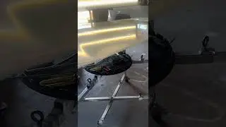 Auto Hail Damage repair PDR hood before and after