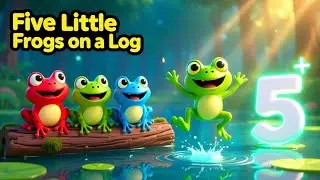 Best Of 5 Little Ducks, Frogs & Monkeys! + Magic Rainbow Kids Nursery Rhymes | Best Kids Songs 2025