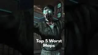 5 худших карт (COD ZOMBIES) #shorts