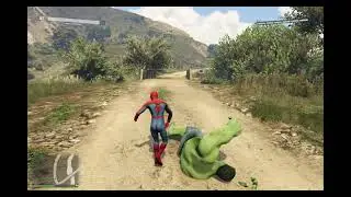 Spider-Man vs Hulk 💥 Epic Street Fight | Bike Chase & Final Dance 😱
