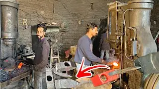 Amazing Process Of Making Iron Hammer || How To Make Iron Hammer