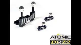 Support de Carrosserie sur aimants/Bodywork support on magnets for mini z Atomic DRZV2-UP02