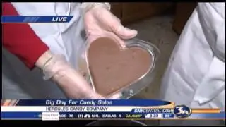 Hercules Candy Company in East Syracuse makes handmade chocolate for Valentine's Day