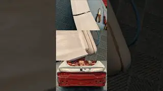 Spoiler Fitment problem in fiberglass Quick fix of too short FD3S Spec99 Spoiler blade