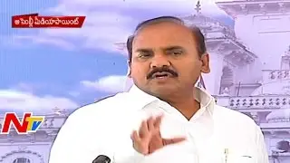 AP Minister Prathipati Pulla Rao at Assembly Media Point | Day-4 Monsoon Session