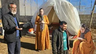 A difficult moment for homeless Maryam | Seller's reminder to pay the land installment.