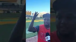 Naranjeros de Hermosillo Willie Calhoun Interview #mlb #mexico #shorts 