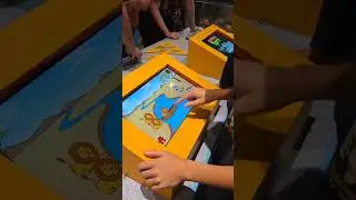 Museu da Imagina&ccedil;ao Sao Paulo, Zebras e Leoes atravessando barco