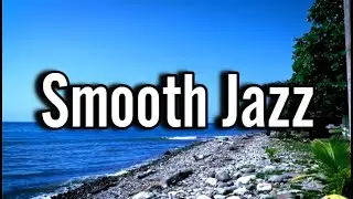3 Hours - Smooth Jazz. Jazz Saxophone with the Sound of Ocean Waves