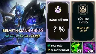 BELVETH MẢNH CHỈ SỐ 10.00 TỐC ĐỘ ĐÁNH LẬT KÈO 1 CHẤM MÁU SAU 4 LẦN NỔ HŨ XỊT | ARENA | LOL