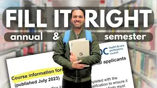 HCPC New Course Info Form: How to Fill It from Sep 2023