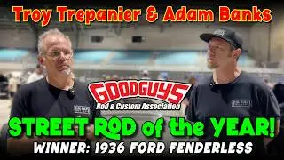 Troy Trepanier & Adam Banks of Rad Rides by Troy full interview at Goodguys Columbus!