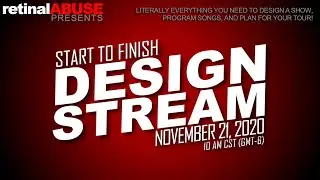 START TO FINISH DESIGN STREAM PART 2: CLIENT MEETING AND STARTING THE DESIGN | retinalABUSE