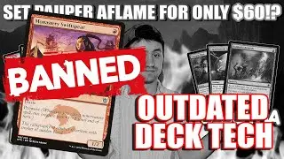 UNBOXING $60 Burn AND Kuldotha Red For Pauper! Deck Tech for Magic: The Gathering