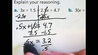 Lesson 2.4: Equations with No Solution and Infinitely Many Solutions