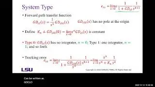 Control System Design: Tracking