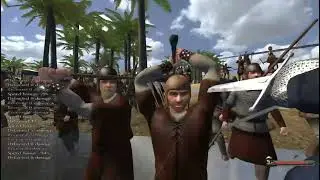can 100 infantry soldiers defeat 200 archers mount & blade warband mods