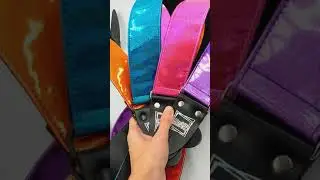 New Holographic Glitter Series Handmade Rockit Music Gear Guitar Straps