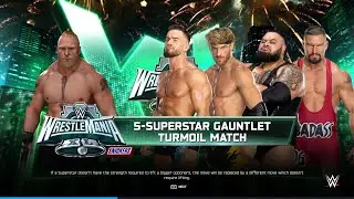 Brock Lesnar Vs The Vision | #wwe #wwelive #wwe2k  #gaming #wwe2k25 #wwe2kgameplay