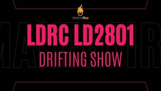 Master the Drift! LDRC 2801 RC Car Dodges Obstacles in Epic Speed -  Makerfire - LDRC 2801