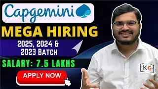 Capgemini Hiring 2025 2024 & 2023 Batch 🔥 Exceller Off Campus Drive | Eligibility, Salary & Roadmap