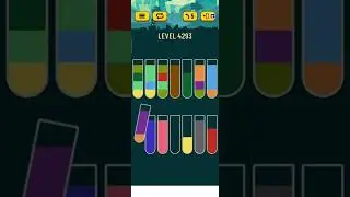 water sort puzzle - level 4293