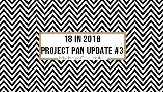 18 in 2018 Project Pan Update #3
