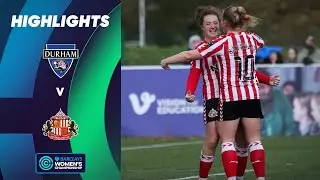 Black Cats Win River Wear Derby | Durham v Sunderland Highlights | Barclays Women's Championship