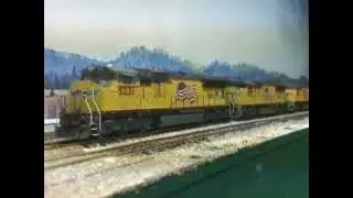 Flared radiator SD70Ms Union Pacific UP 5231, UP 3972, UP 3840, UP 3884, UP 4726 HO Scale Models