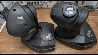MARTIN MiniMac Profile. Замена лампы на светодиод+ремонт. Lamp replacement with LED+repair. Часть-1.