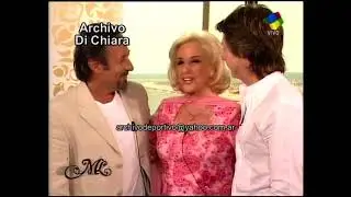 Mirtha Legrand con Guillermo Francella y Adrian Suar 2009 DV-19438 DiFilm