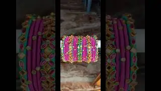 #handmadethreadbangles #trending #customizedbangles #newdesings