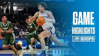 Cleveland St. at Northwestern | HIGHLIGHTS | Big Ten Basketball | 11/10/2025