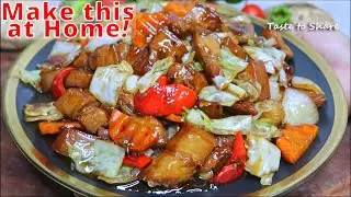 Pork Belly with Cabbage Recipe ❗🔥 you will cook it again & again!