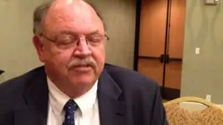 Frank Gibson on presentation of the Open Government Award
