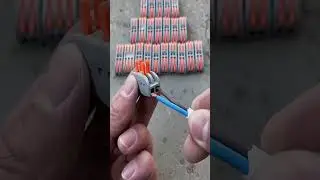 Lever Wire Connectors 👨&zwj;🔧 #gadgets #shorts
