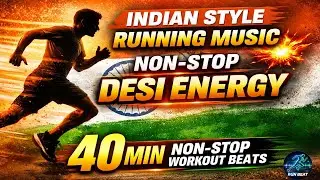 40 Min Non-Stop Workout Beats- Indian Style Running Music 💥 |