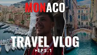Monaco Vlog 1 : Our Flight Got Cancelled… So We Traveled Across Europe Instead!