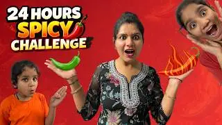 SPICY DAY 🌶️ | 24 HOURS Eating Only SPICY Food | Family Man Diaries