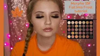 Morphe 35F Fall into Frost tutorial and review! 🍂🍁