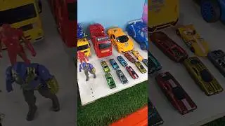 Cute And Adorable Superheroes And Cars Part7 #viral #marvel #cars #superheroes #shorts