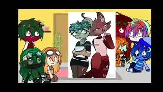 Dandy’s world mains react to Halloween’s toons| parte 1/4| eclipse #dandysworld #halloween #mains 