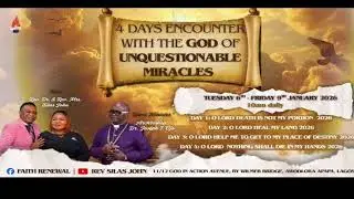 4DAYS ENCOUNTER WITH THE GOD OF UNQUESTIONABLE MIRACLES(DAY1) @FAITH RENEWAL MINISTRY INTERNATIONAL