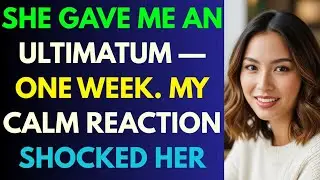 “She Gave Me an Ultimatum — One Week. My Calm Reaction Shocked Her”