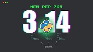 Python 3.14 Is Changing How You Handle Exceptions — PEP 765