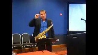 ATSSB All-State Saxophone (Year B) Saxophone Etude 1 Intro & Perforamance