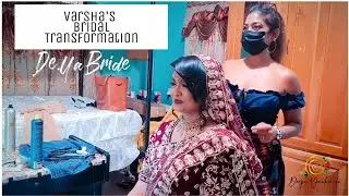 Varsha's Indian Bridal Transformation || Deepa Yankarran