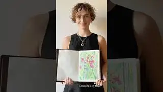 Fragment No. 2 &ndash; Secret Garden of Rasiglia | Watercolor Art | Green Sun by Olga